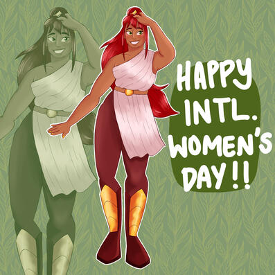Pyrrha Nikos for International Women's Day