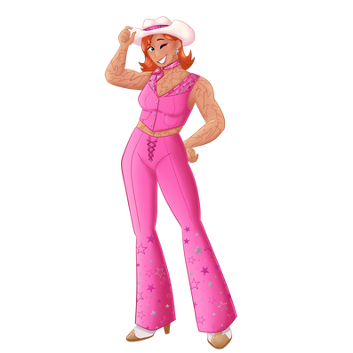 Cowboy Barbie Nora